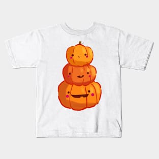 Pumpkins stack Kids T-Shirt